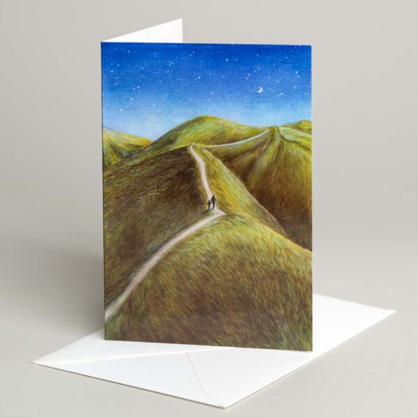 Grußkarte Sternenweg