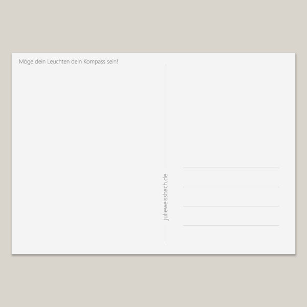 Postkarte - Leuchten