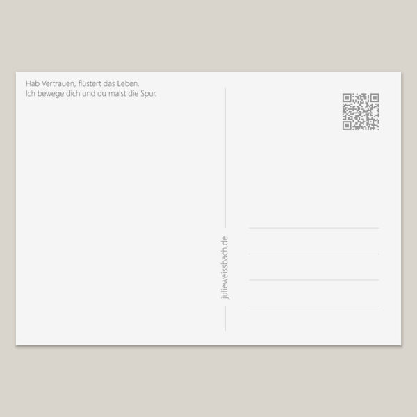 Postkarte - Winterspaziergang